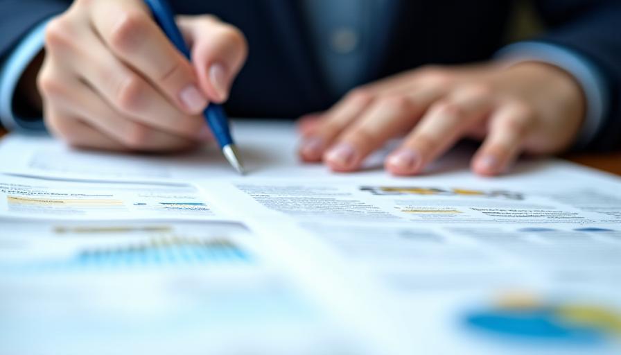 Primer plano de revisión de contratos y leyes concursales